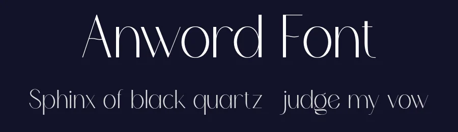 Anword Font by Youthlabs Studio — Sans Serif Font — thumbnail 2