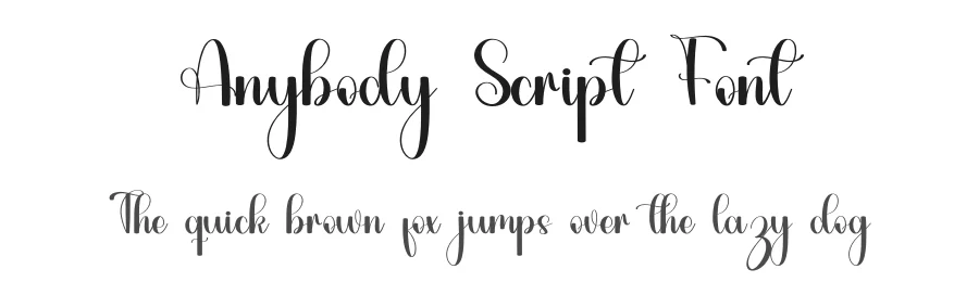Anybody Script Font by inermediaSTUDIO — Script Handwritten Font