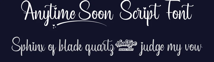 Anytime Soon Script Font by noahtype — Script Handwritten Font — thumbnail 2