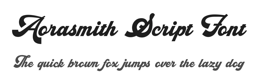 Aorasmith Script Font by Bluetype — Script Handwritten Font
