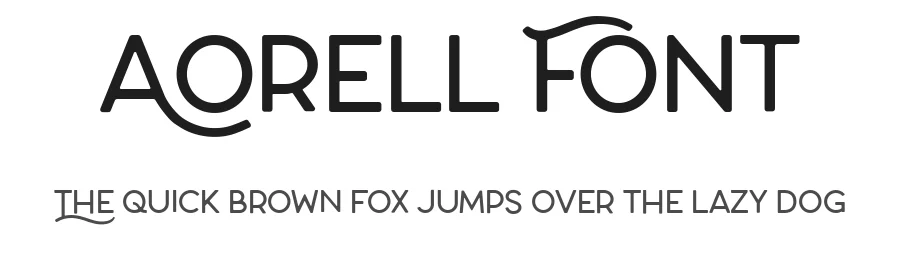 Aorell Font by metafontsy — Sans Serif Font