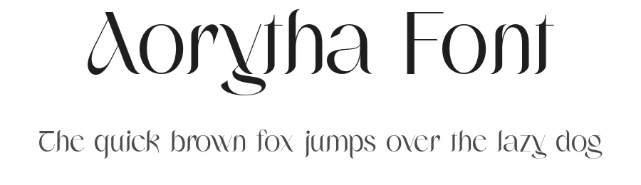 Aorytha Font by Namara Creative Studio β Sans Serif Font