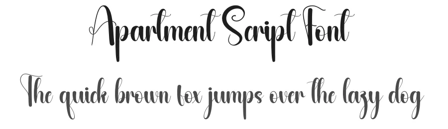 Apartment Script Font by andikastudio — Script Handwritten Font