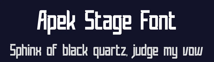 Apek Stage Font by Denustudios — Serif Font — thumbnail 2