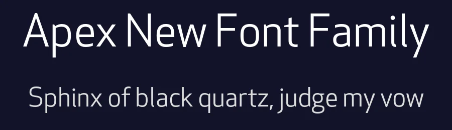 Apex New Font Family by Labor & Wait — Decorative Font — thumbnail 2