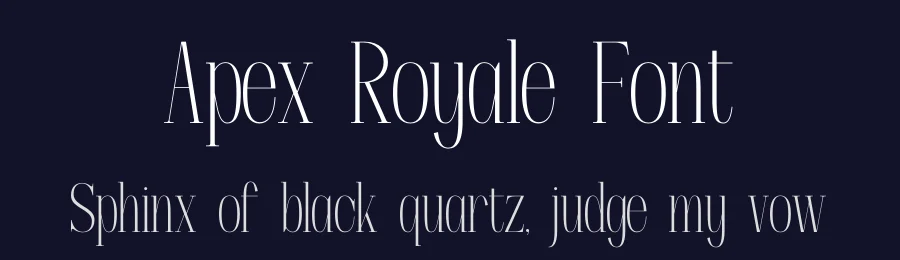 Apex Royale Font by Gracetype Studio — Serif Font — thumbnail 2