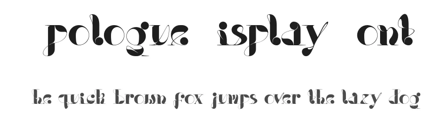 Apologue Display Font by Phillip Block — Display Font