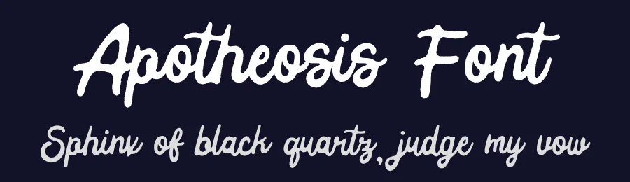 Apotheosis Font by Alpaprana — Display Font — thumbnail 2