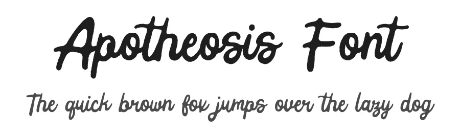 Apotheosis Font by Alpaprana β Display Font