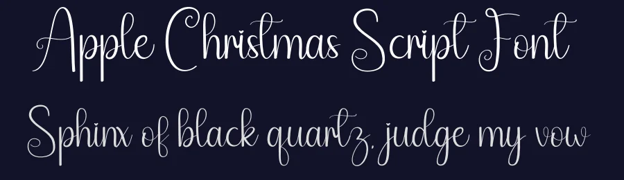 Apple Christmas Script Font by andikastudio — Script Handwritten Font — thumbnail 2