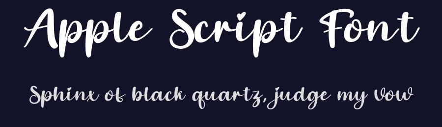 Apple Script Font by creativeletter — Script Handwritten Font — thumbnail 2