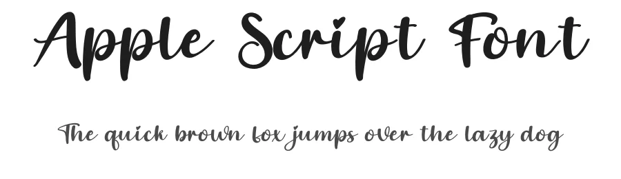 Apple Script Font by creativeletter — Script Handwritten Font