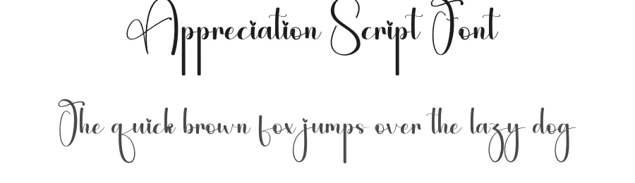 Appreciation Script Font by andikastudio — Script Handwritten Font