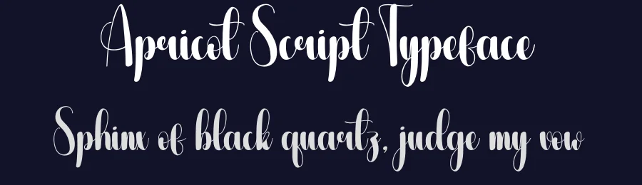 Apricot Script Typeface by andikastudio — Script Handwritten Font — thumbnail 2