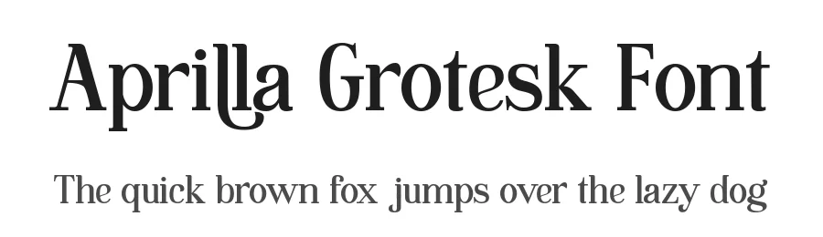 Aprilla Grotesk Font by zamjumps-studio — Serif Font