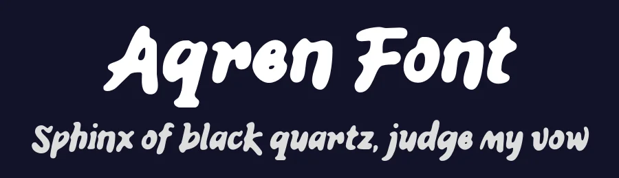 Aqren Font by productype — Display Font — thumbnail 2