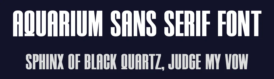 Aquarium Sans Serif Font by andikastudio — Sans Serif Font — thumbnail 2