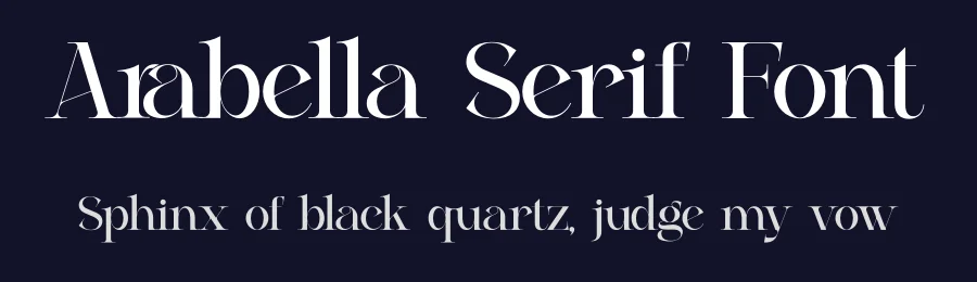 Arabella Serif Font by Artnivora Studio — Display Font — thumbnail 2