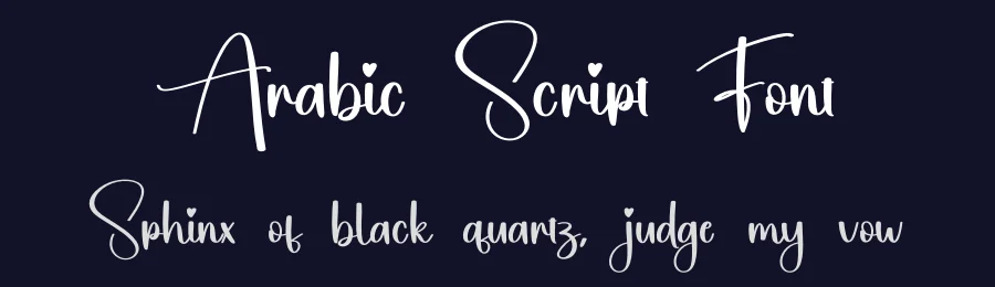 Arabic Script Font by creativeletter — Script Handwritten Font — thumbnail 2