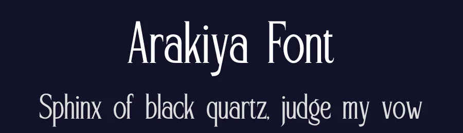 Arakiya Font by Denustudios — Serif Font — thumbnail 2
