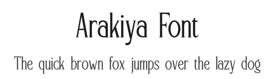 Arakiya Font by Denustudios — Serif Font
