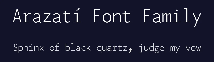 Arazatí Font Family by Underground — Sans Serif Font — thumbnail 2