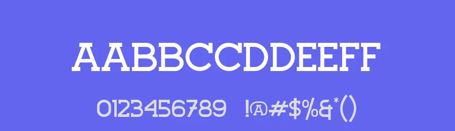 Arbinova Slab Serif Font by brithostype — Slab Serif Font — thumbnail 3