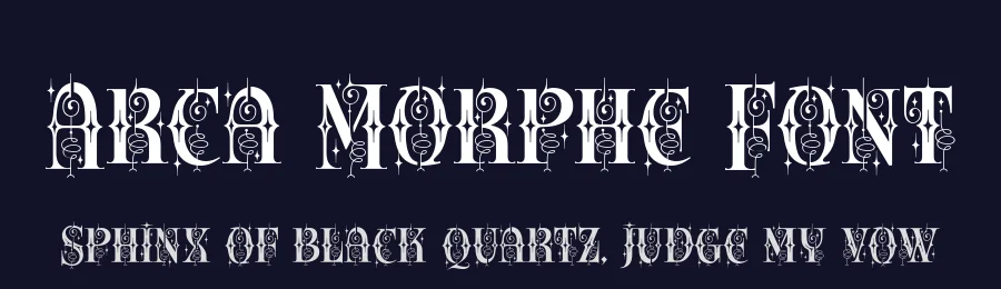 Arca Morphe Font by alit design — Display Font — thumbnail 2