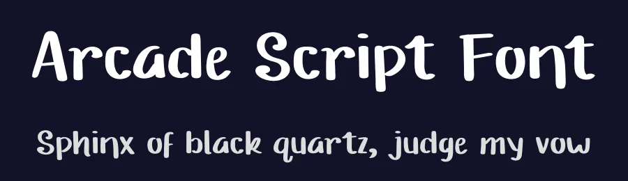 Arcade Script Font by twinletter — Script Handwritten Font — thumbnail 2