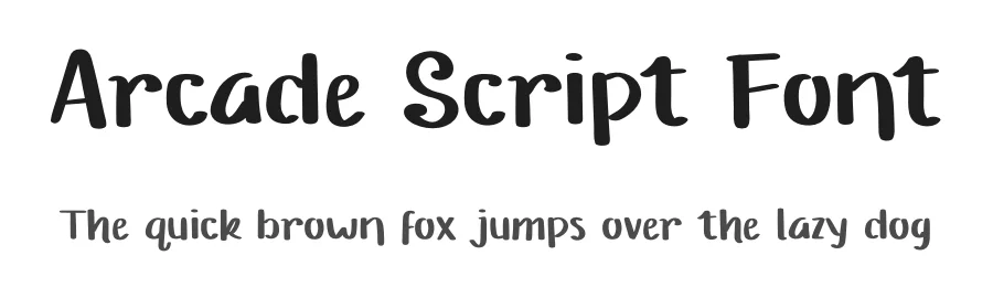 Arcade Script Font by twinletter — Script Handwritten Font