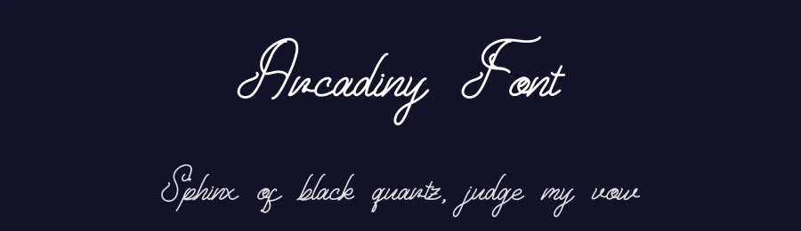 Arcadiny Font by letterenastudios — Script Handwritten Font — thumbnail 2