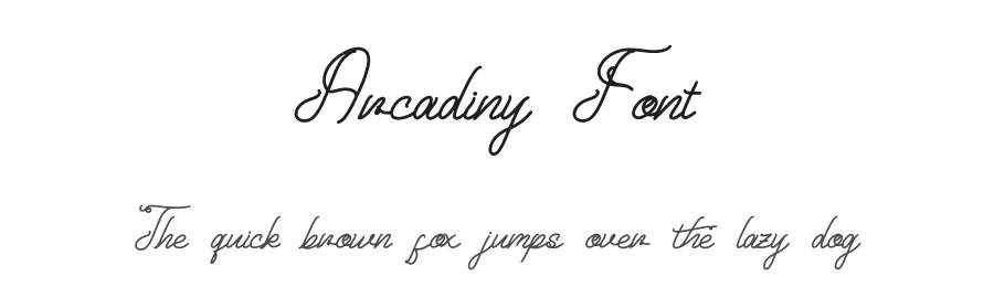 Arcadiny Font by letterenastudios — Script Handwritten Font