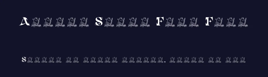 Arcane Sigil Free Font by Letterlays — Display Font — thumbnail 2