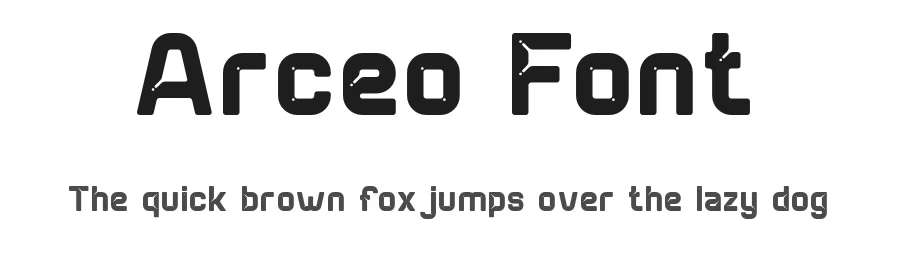 Arceo Font by ErmediaStudio — Decorative Font