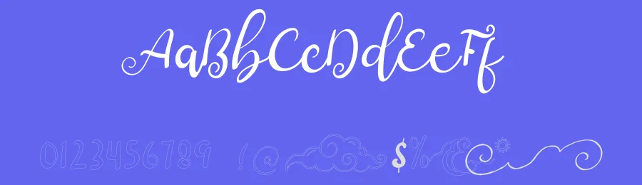 Arch Cloudy Calligraphy Font by Nuryanto Dwi — Script Handwritten Font — thumbnail 3