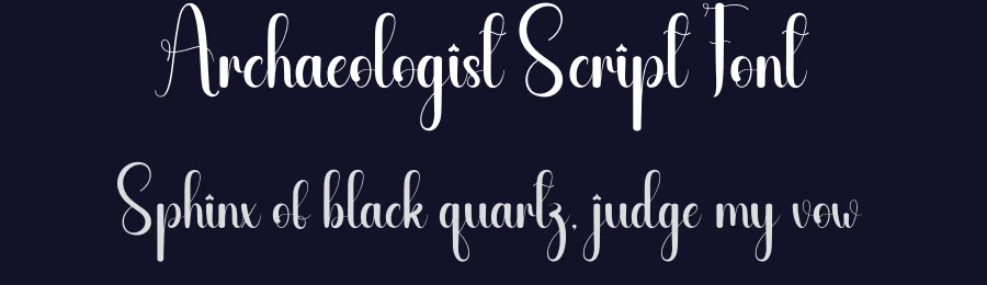 Archaeologist Script Font by andikastudio — Script Handwritten Font — thumbnail 2