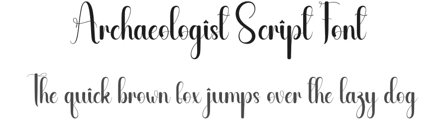 Archaeologist Script Font by andikastudio — Script Handwritten Font