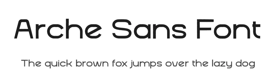 Arche Sans Font by Gracetypestudio — Sans Serif Font