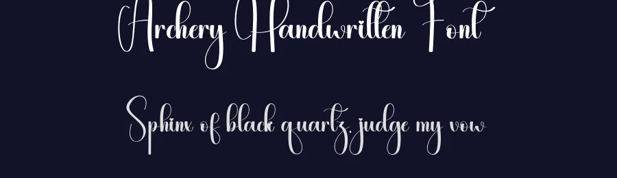 Archery Handwritten Font by andikastudio — Script Handwritten Font — thumbnail 2