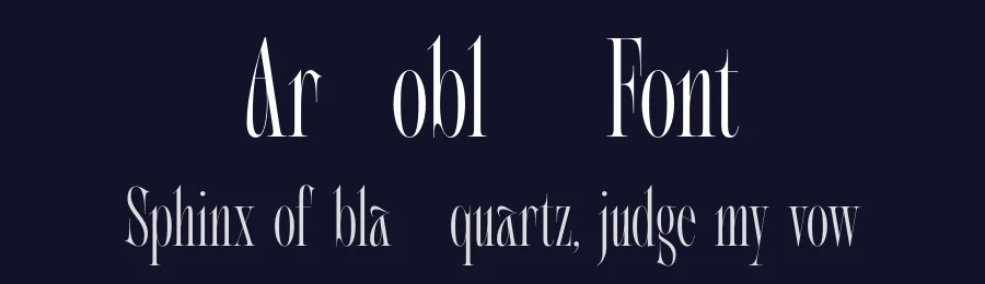Archoblast Font by Second Son Radiance — Serif Font — thumbnail 2