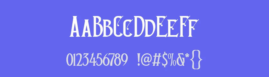 Archsara Font by burntilldead — Display Font — thumbnail 3