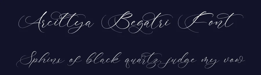 Arcittya Begatri Font by grahatype — Script Handwritten Font — thumbnail 2