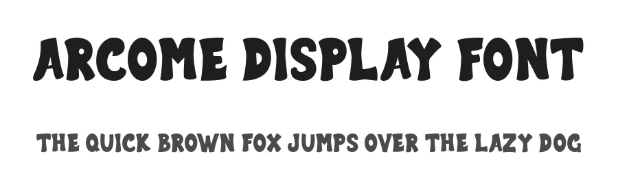 Arcome Display Font by Dantype — Decorative Font