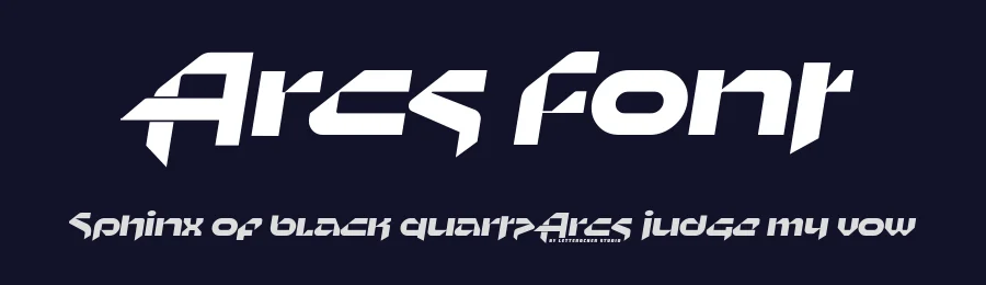 Arcs Font by mhdafifersya — Display Font — thumbnail 2