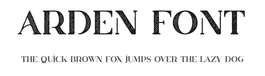 Arden Font by vpcreativeshop — Display Font