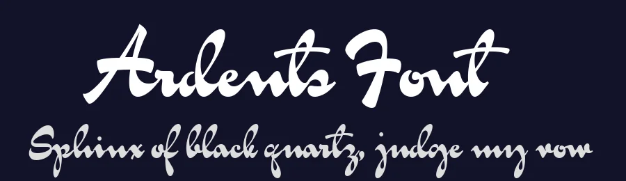 Ardents Font by Fourlines Design — Script Handwritten Font — thumbnail 2
