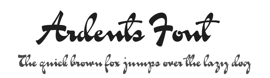 Ardents Font by Fourlines Design — Script Handwritten Font