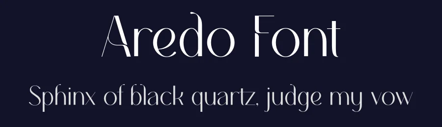 Aredo Font by TokoPress — Sans Serif Font — thumbnail 2