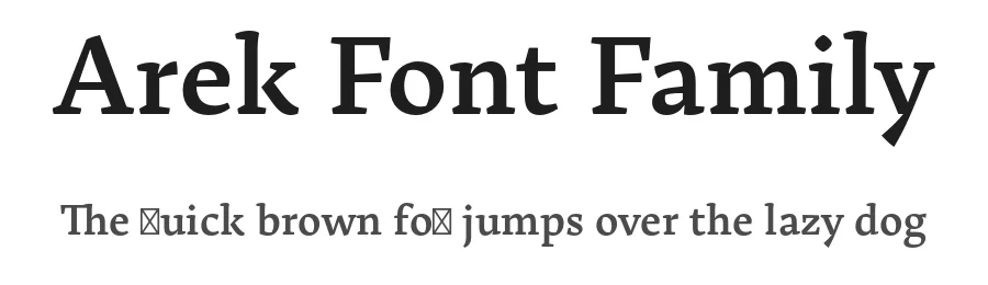 Arek Font Family by Rosetta Type Foundry — Serif Font