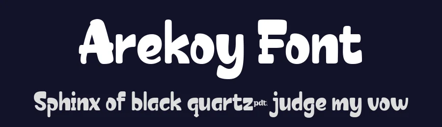 Arekoy Font by productype — Decorative Font — thumbnail 2